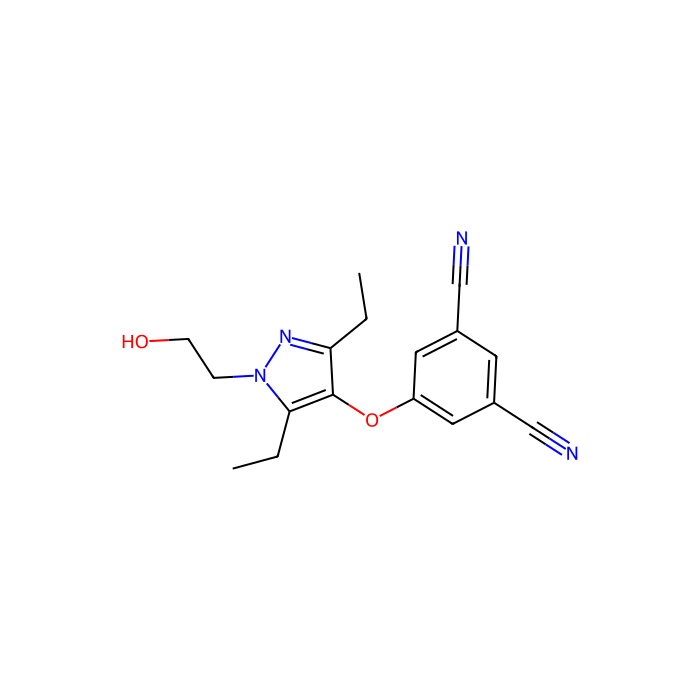 Lersivirine,抑制剂, 人体免疫缺陷病毒 1 型逆转录酶抑制剂