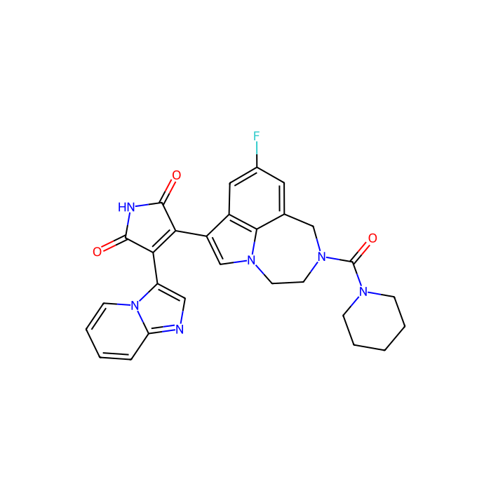 LY2090314,GSK-3抑制剂, 糖原合酶激酶 3 beta 抑制剂