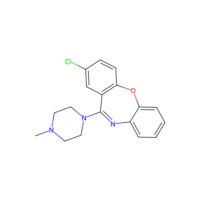 洛沙平, 羟色胺 2c (5-HT2c) 受体拮抗剂