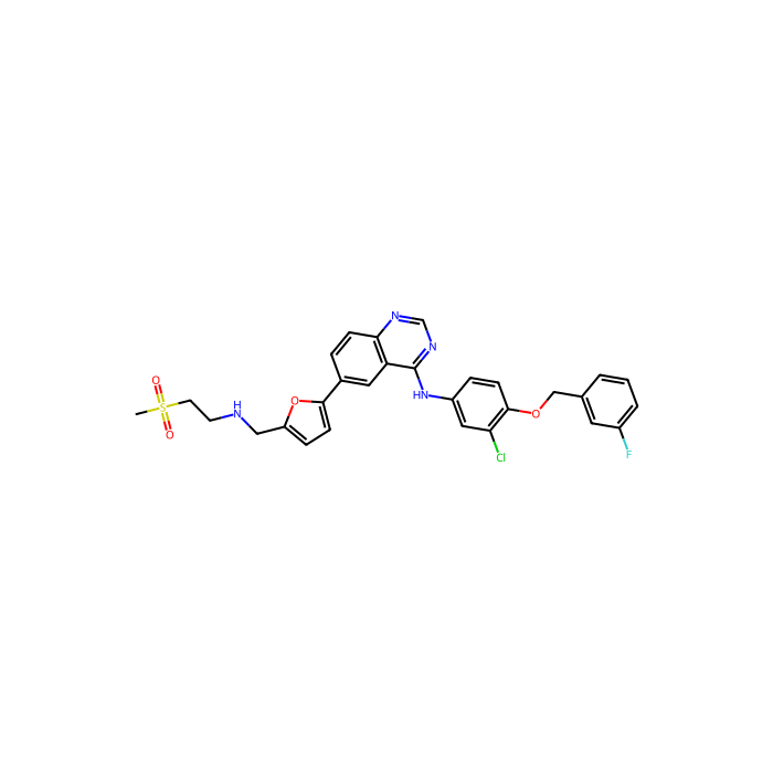 拉帕替尼, 表皮生长因子受体抑制剂；erb-b2 受体酪氨酸激酶 2 抑制剂