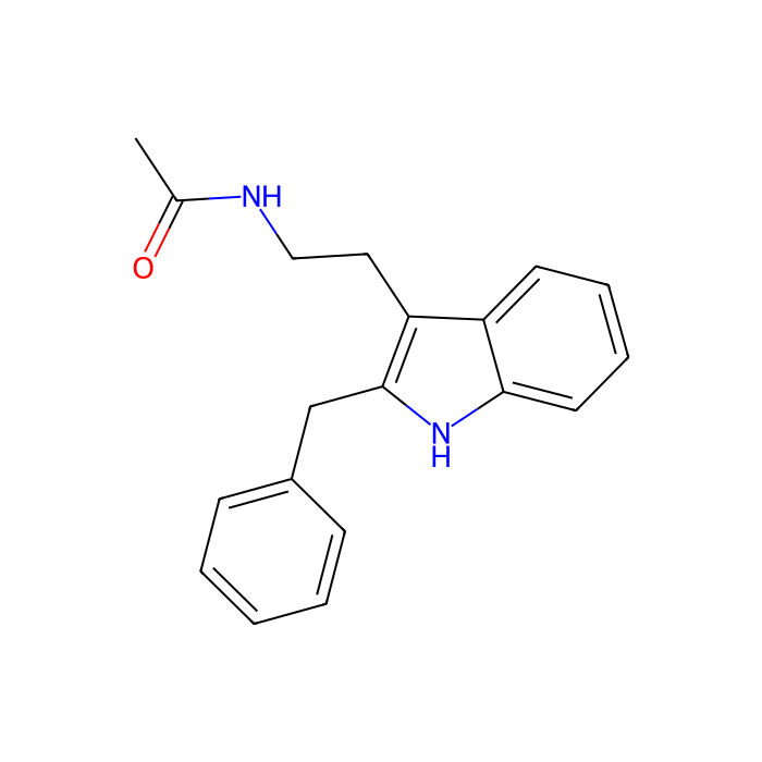 N-乙酰基-2-苄基色胺, MT 1 受体拮抗剂；MT 2 受体拮抗剂