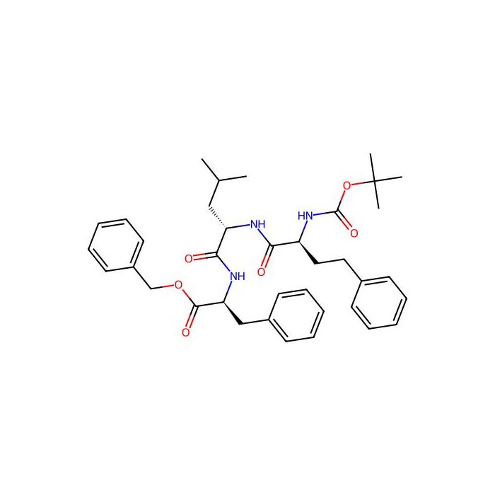 L-phenylalanine,(alphaS)-alpha-(((1,1-dimethylethoxy)carbonyl)amino)benzenebutanoyl-L-leucyl-,phenylmethylester