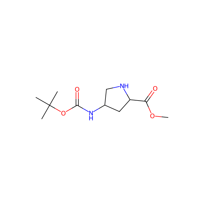 (2S,4S)-4-叔丁氧基羰基氨基吡咯烷-2-羧酸甲酯盐酸盐