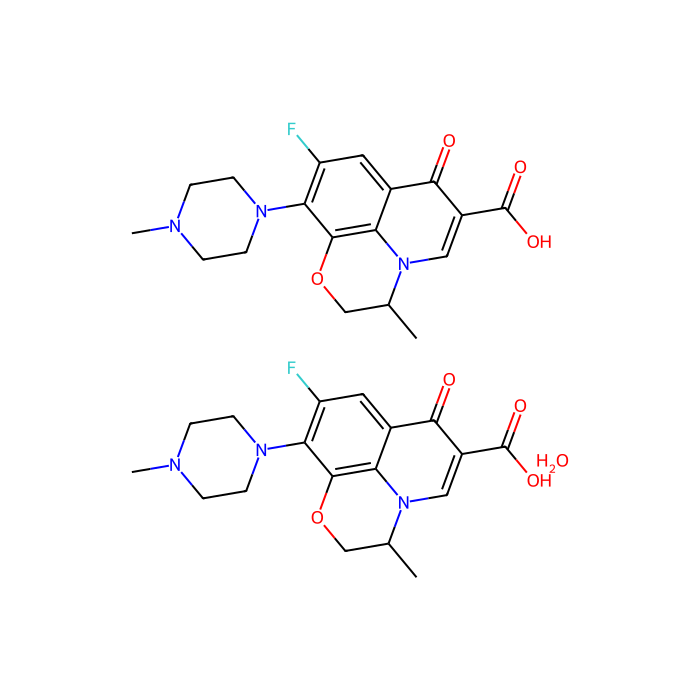 左氧氟沙星半水合物