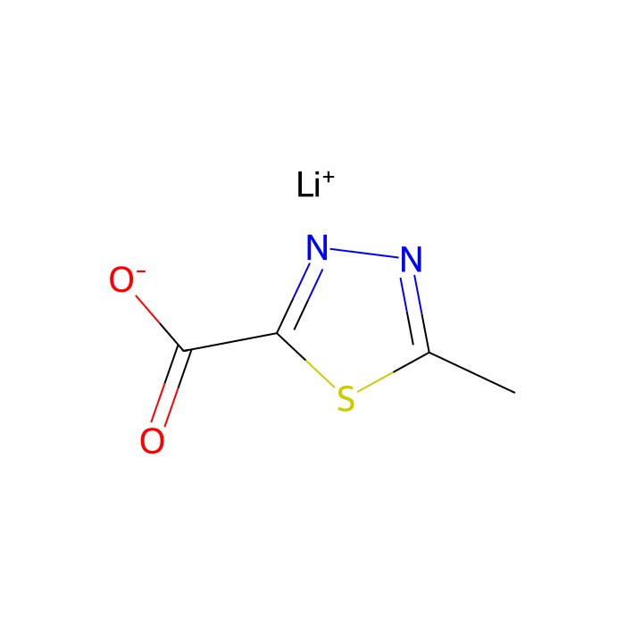 5-甲基-1,3,4-噻二唑-2-羧酸锂