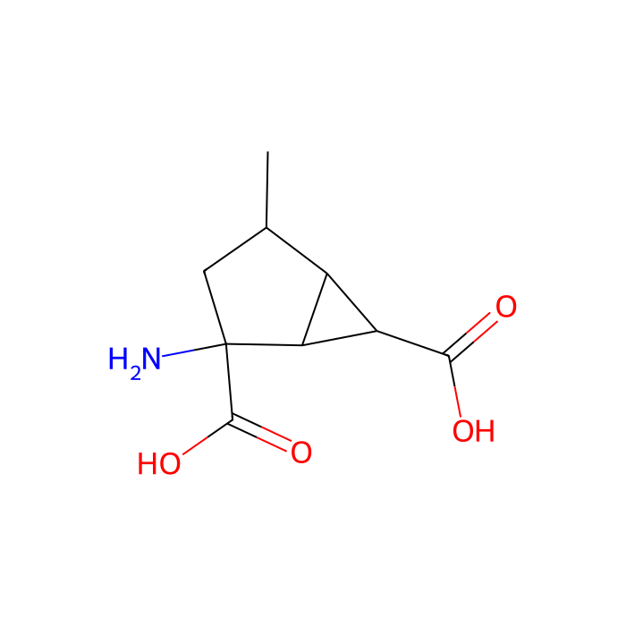 (±)-LY 395756,mGlu2和mGlu3受体的配体, mGlu 2 受体的激动剂；mGlu 3 受体的拮抗剂