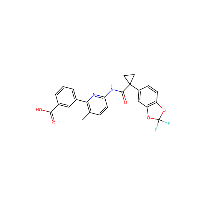 Lumacaftor (VX-809), 囊性纤维化跨膜传导调节剂稳定剂