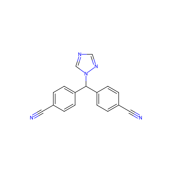 Letrozole (CGS 20267), 细胞色素 P450 19A1 抑制剂