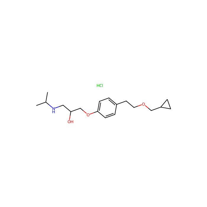 左旋倍他洛尔盐酸盐, β-1肾上腺素能受体拮抗剂