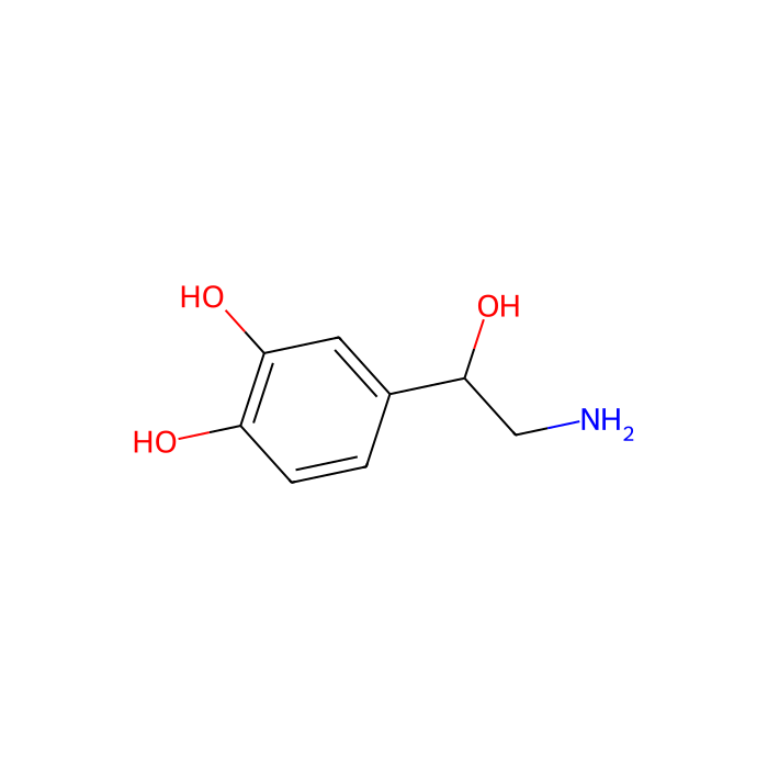 L-去甲肾上腺素, α 1A 肾上腺素受体激动剂；α 1B 肾上腺素受体激动剂；α 1D 肾上腺素受体激动剂；α 2A 肾上腺素受体激动剂；α 2B 肾上腺素受体激动剂；α 2C 肾上腺素受体激动剂；β 1 肾上腺素受体激动剂；β 2 肾上腺素受体激动剂；β 3 肾上腺素受体激动剂