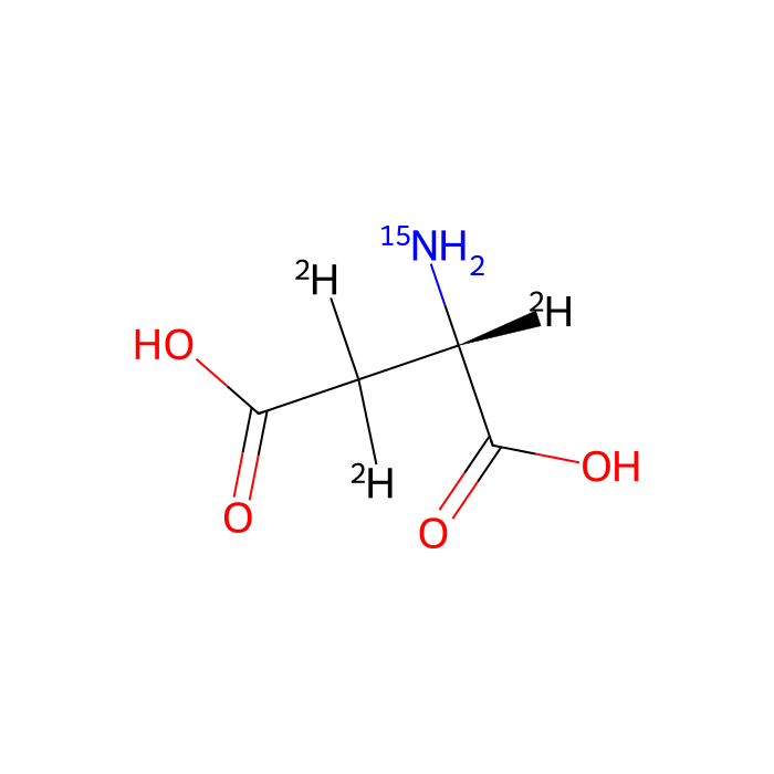 L-天冬氨酸-¹⁵N,2,3,3-d₃