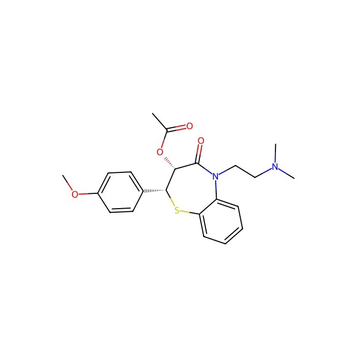 L-(cis)-diltiazem, Ca v1.4的门控抑制剂;CNGA1的通道阻断剂;CNGA2的通道阻断剂;CNGA3的通道阻断剂;CNGB3的通道阻断剂