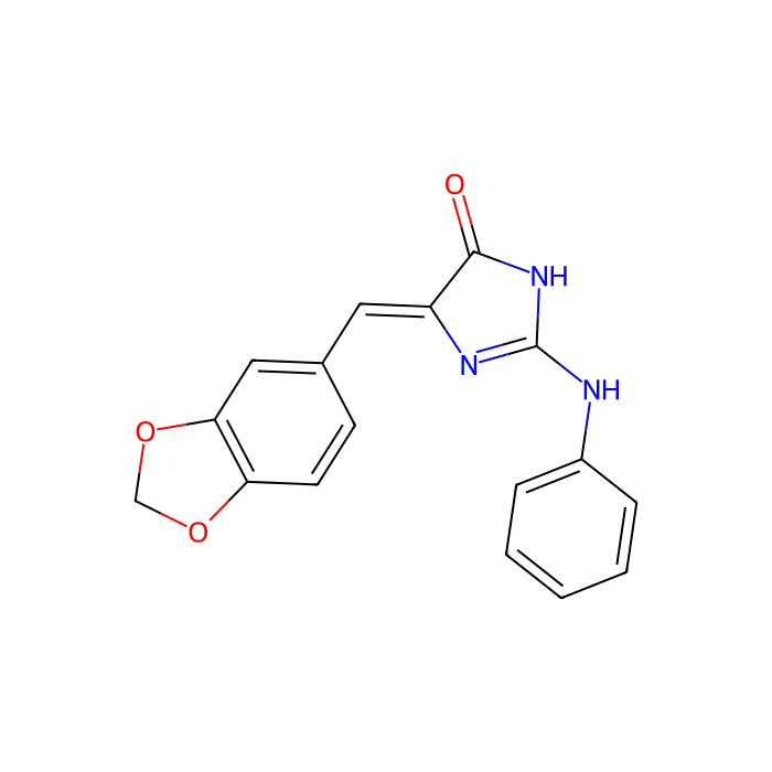 leucettine L41, CDC 类激酶 1 抑制剂;CDC 类激酶 3 抑制剂;双重特异性酪氨酸磷酸化调节激酶 1A 抑制剂;双重特异性酪氨酸磷酸化调节激酶 2 抑制剂;双重特异性酪氨酸磷酸化调节激酶 4 抑制剂;Pim-1 原癌基因丝氨酸/苏氨酸激酶抑制剂