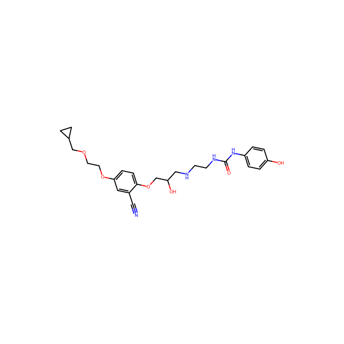 LK 204-545, β 1-肾上腺素受体拮抗剂；β 2-肾上腺素受体拮抗剂