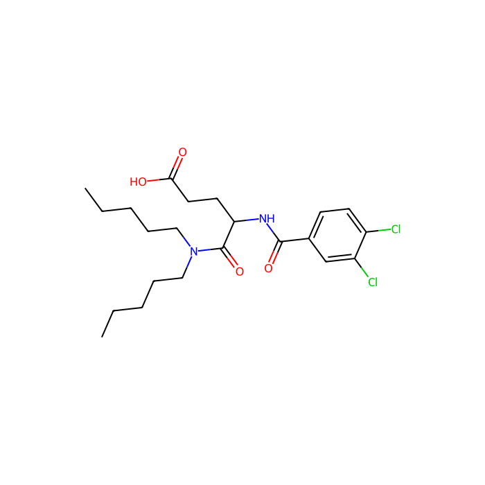 lorglumide, CCK 1 受体拮抗剂；CCK 2 受体拮抗剂