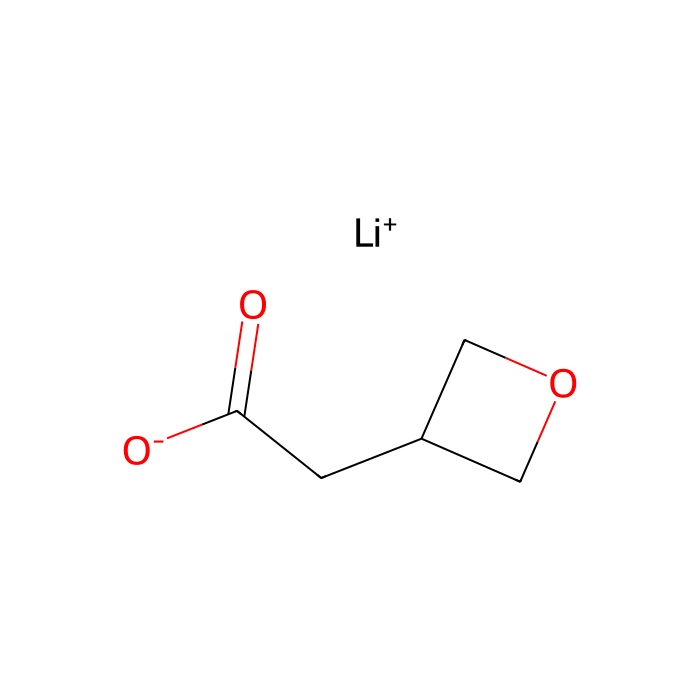 lithium salt;2-(oxetan-3-yl)acetic acid