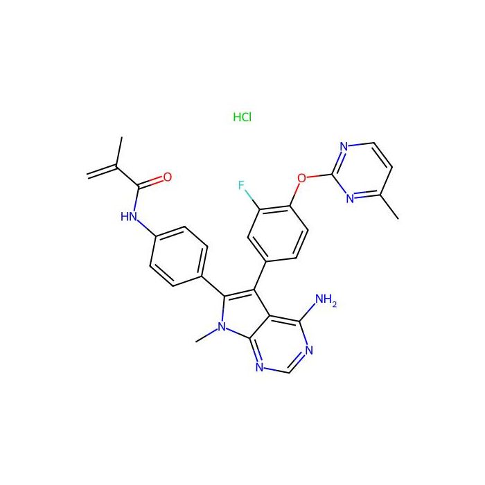 Lirafugratinib hydrochloride