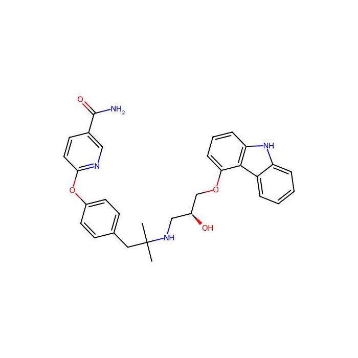 LY377604, β-1肾上腺素能受体拮抗剂