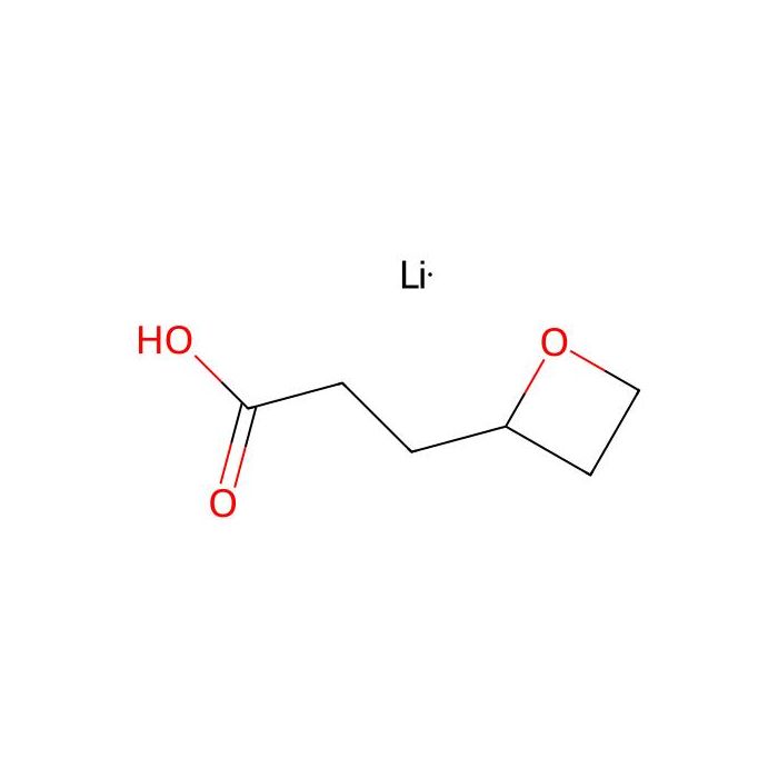 lithium salt;3-(oxetan-2-yl)propanoic acid