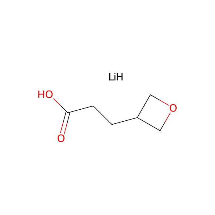 lithium salt;3-(oxetan-3-yl)propanoic acid