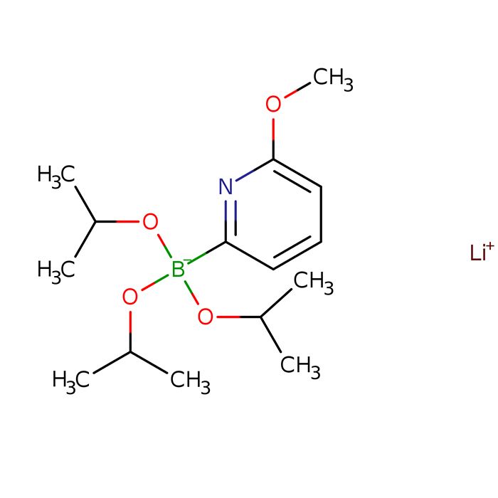 三异丙基2-(6-甲氧基吡啶)硼酸锂
