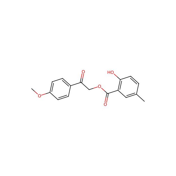 2-(4-Methoxyphenyl)-2-oxoethyl 2-hydroxy-5-methylbenzoate