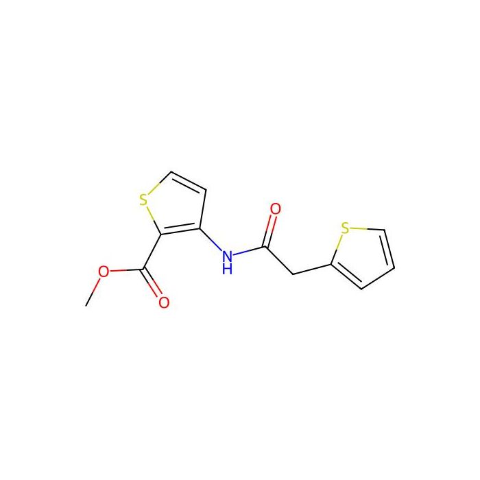 Methyl 3-[2-(2-thienyl)acetamido]thiophene-2-carboxylate
