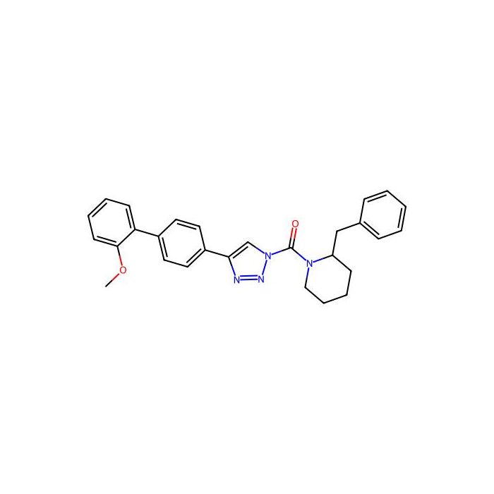 Methanone, [4-(2'-Methoxy[1,1'-biphenyl]-4-yl)-1H-1,2,3-triazol-1-yl][2-(phenylMethyl)-1-piperidinyl]-