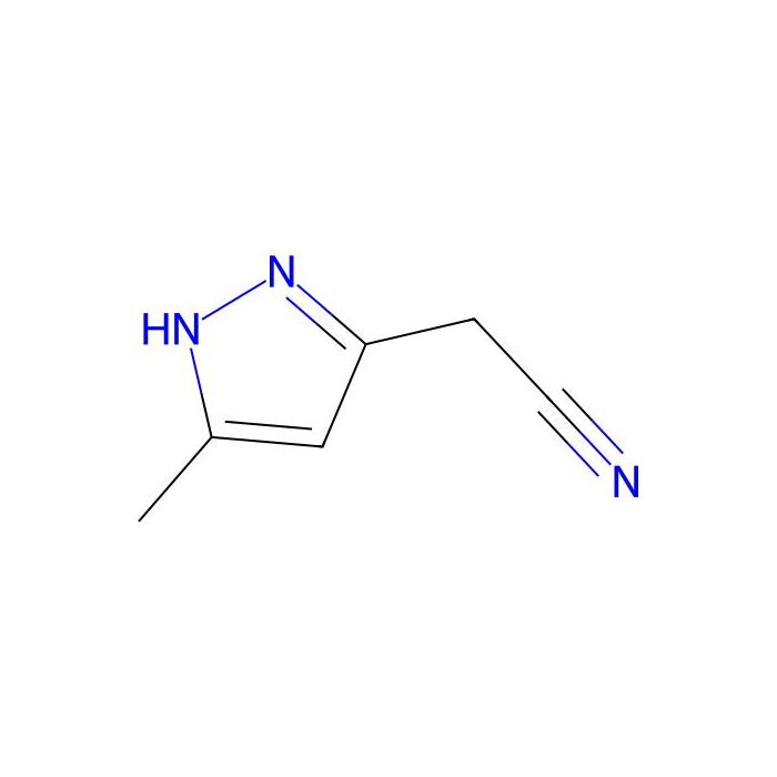 2-(3-methyl-1H-pyrazol-5-yl)acetonitrile