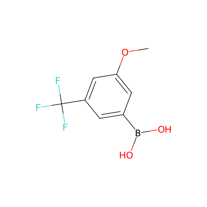 3-甲氧基-5-三氟甲基苯硼酸（含不定量的酸酐）