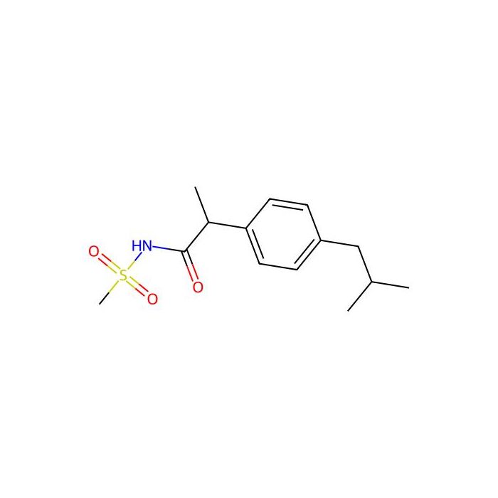 2-[4-(2-methylpropyl)phenyl]-N-methylsulfonylpropanamide