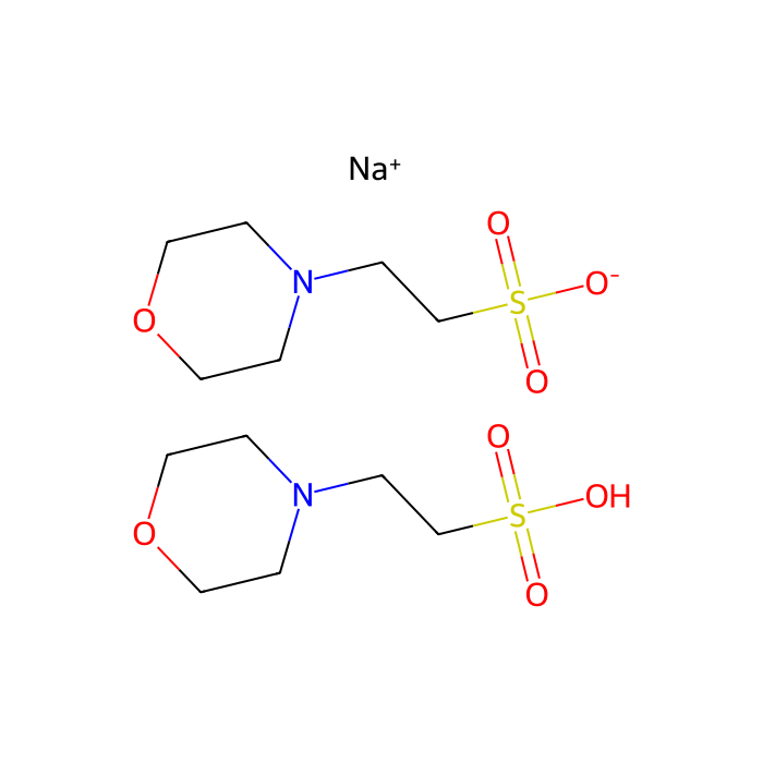 吗啉乙磺酸半钠盐(MES-0.5Na)