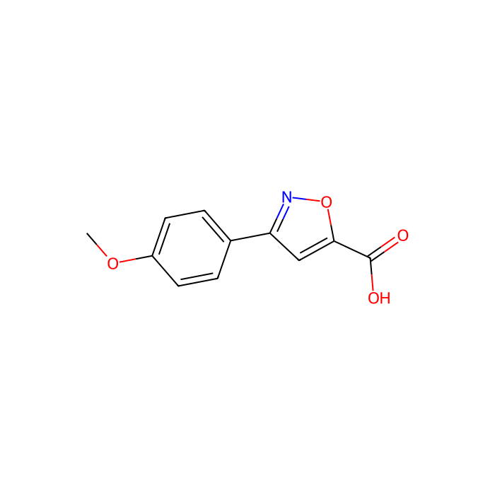 3-(4-甲氧基苯基)-5-异恶唑甲酸