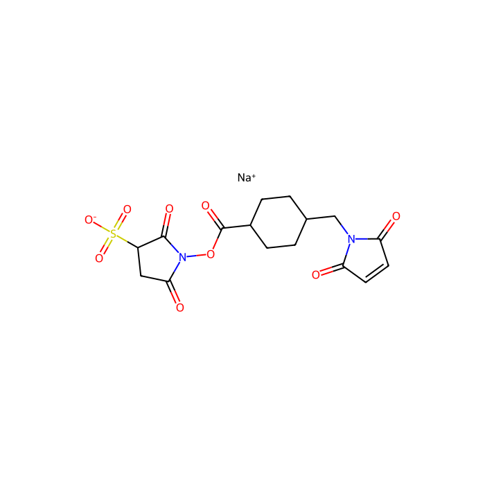 4-(N-马来酰亚胺基甲基)环己烷-1-羧酸-3-硫代-N-琥珀酰亚胺酯钠盐