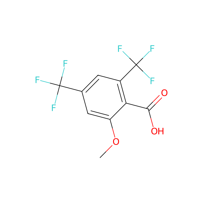2,4-双(三氟甲基)-6-甲氧基苯甲酸
