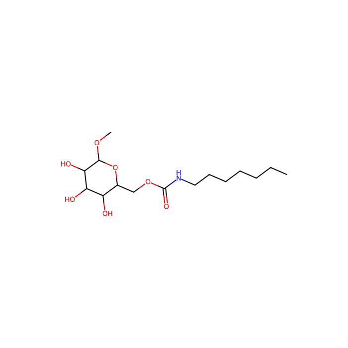 6-O-(N-庚甲酰)-甲基-α-D-葡萄糖苷