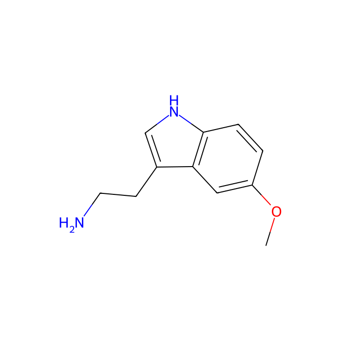 5-甲氧基色胺(5-MOT), 5-HT 1B 受体激动剂；5-HT 1D 受体激动剂；5-HT 1E 受体激动剂；5-HT 1F 受体激动剂；5-HT 2A 受体激动剂；5-HT 2B 受体激动剂；5-HT 2C 受体激动剂；5-HT 4 受体激动剂；5-HT 6 受体激动剂；5-HT 7 受体激动剂