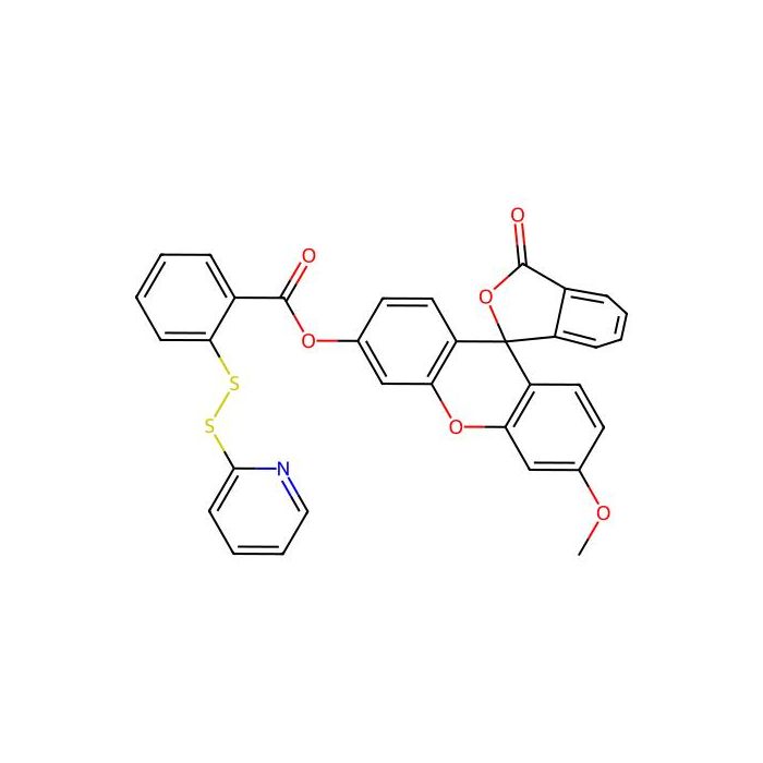 (6'-Methoxy-3-oxospiro[2-benzofuran-1,9'-xanthene]-3'-yl) 2-(pyridin-2-yldisulfanyl)benzoate