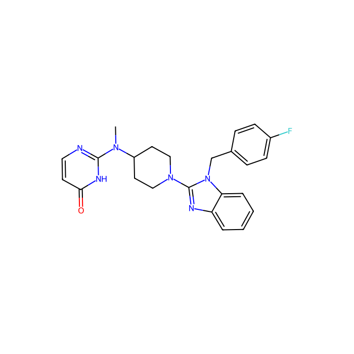 咪唑司汀, 组胺 H1 受体拮抗剂