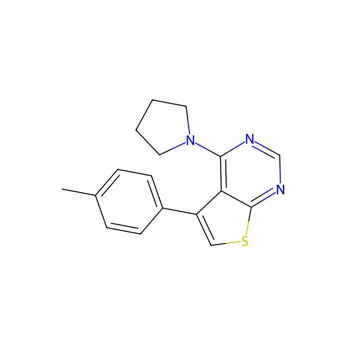 5-(4-Methylphenyl)-4-pyrrolidin-1-ylthieno[2,3-d]pyrimidine
