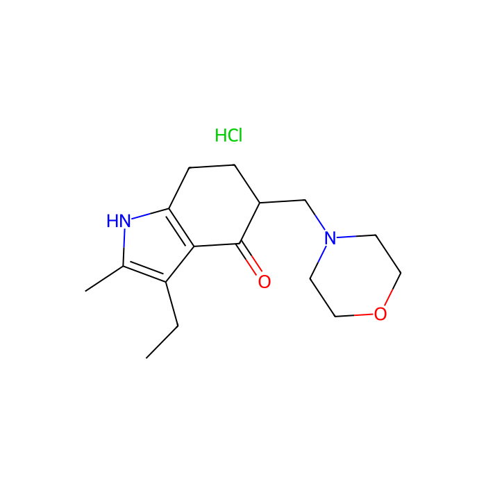 盐酸吗茚酮, 羟色胺 2a（5-HT2a）受体拮抗剂