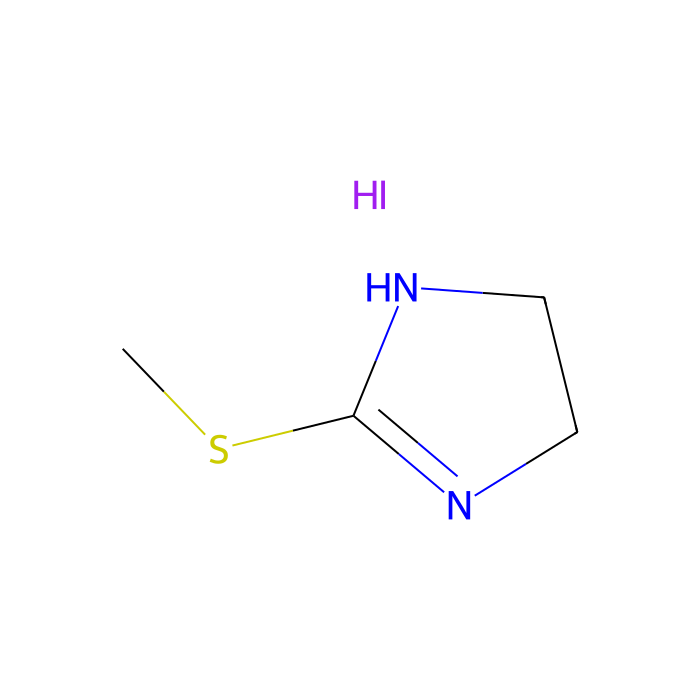 2-甲硫基-2-咪唑啉 氢碘酸盐