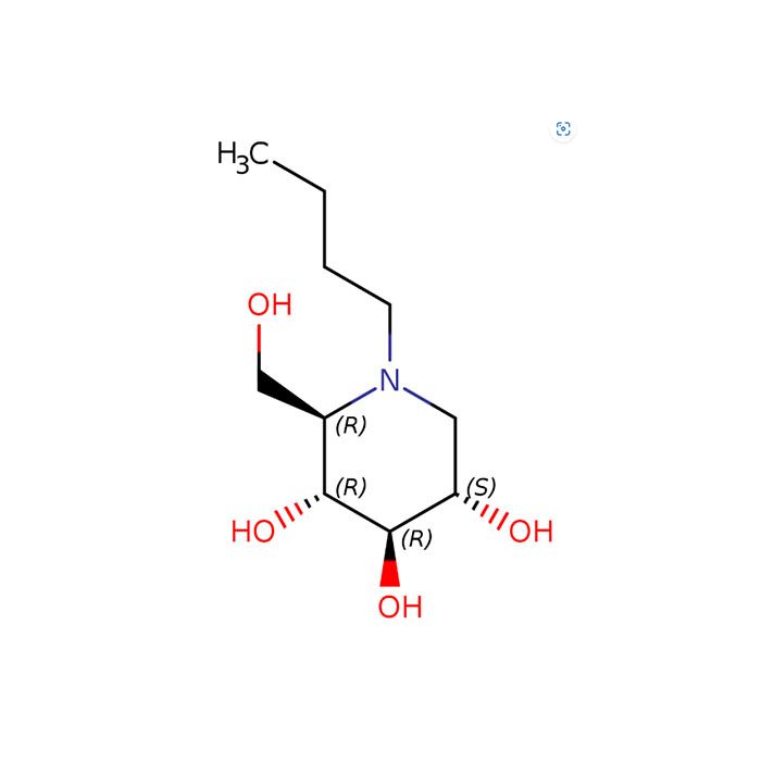美格鲁特 (NB-DNJ), 神经酰胺葡萄糖基转移酶抑制剂