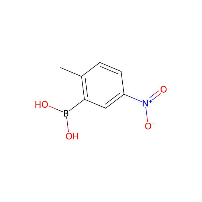 2-甲基-5-硝基苯硼酸(含有数量不等的酸酐)