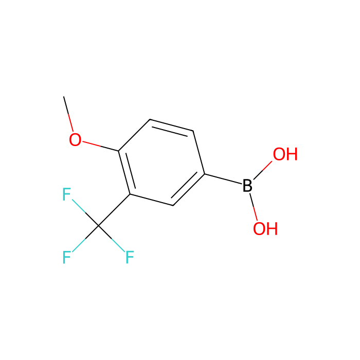 4-甲氧基-3-三氟甲基苯硼酸 (含有数量不等的酸酐)