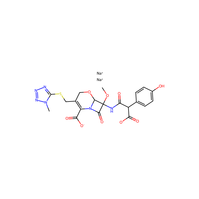 拉氧头孢 钠盐, 细菌青霉素结合蛋白抑制剂