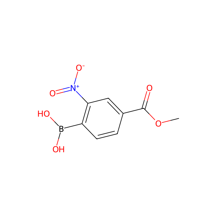 4-甲氧羰基-2-硝基苯硼酸