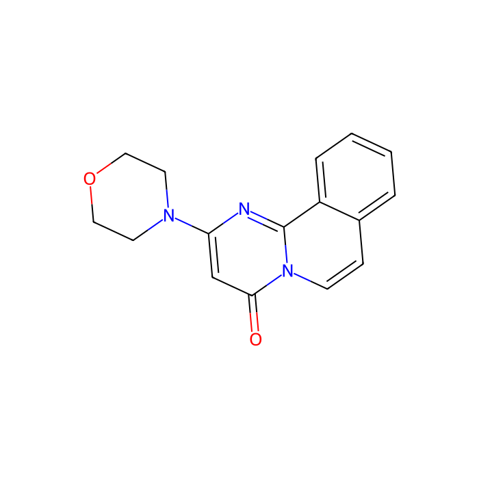 2-吗啉基-4H-嘧啶并[2,1-a]异喹啉-4-酮