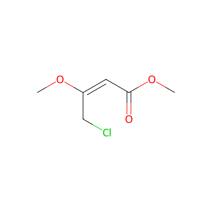 (E)-4-氯-3-甲氧基-2-丁稀酸甲酯