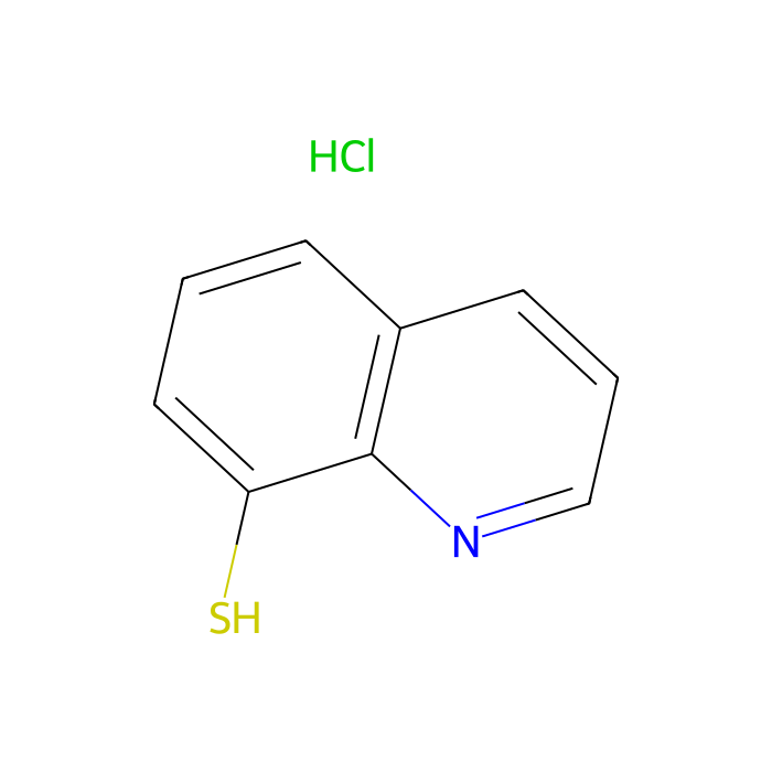 8-巯基喹啉盐酸盐[用于软金属测定的萃取分光光度和荧光试剂]